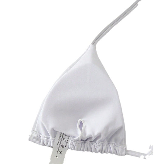 Damen Triangle-Bikinioberteil mit raffiniertem Tiermotiv R&B