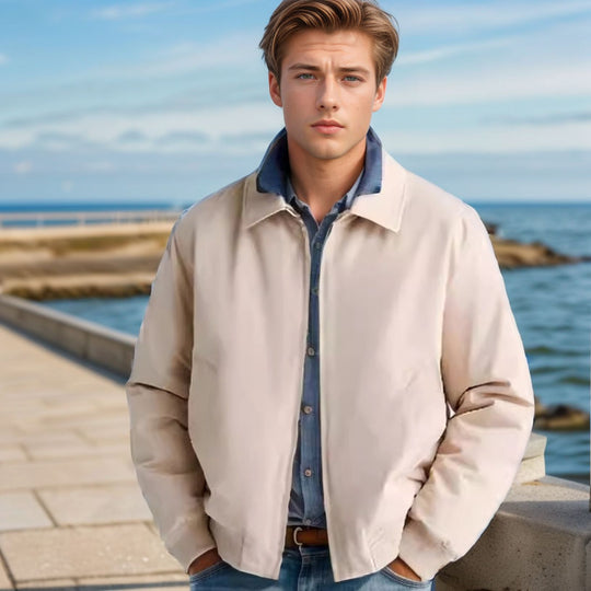 Herren modische Bomberjacke R&B