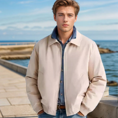Herren modische Bomberjacke R&B