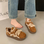 Damen Bequeme Sneaker mit flauschigem Innenfutter und modischem Obermaterial R&B
