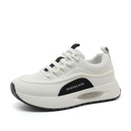 Damen Modische Plattform-Sneaker mit optimaler Dämpfung und atmungsaktiver Obermaterialstruktur R&B
