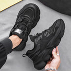 Damen Sportliche Chunky Sneakers mit dämpfender Sohle und atmungsaktiver Textiloberfläche