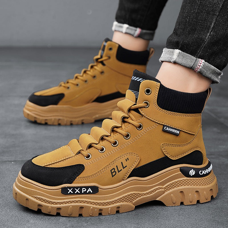 Herren robuste Outdoor Sneakers mit verstärkter Sohle R&B
