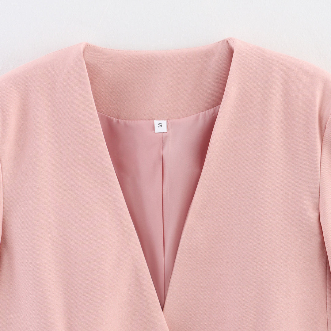 Damen Blazerjacke mit elegantem Schnitt und modernen Taschen R&B