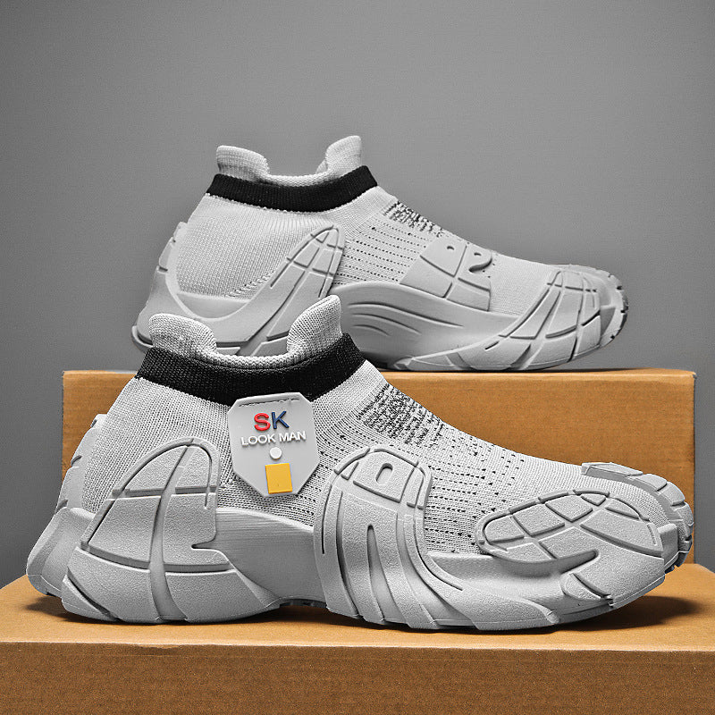 Damen Sportliche Slip-On Sneakers mit rutschfester Sohle und flexiblem Design R&B