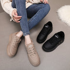Damen sportliche Sneaker mit rutschfestem Profil und wärmendem Innenfutter