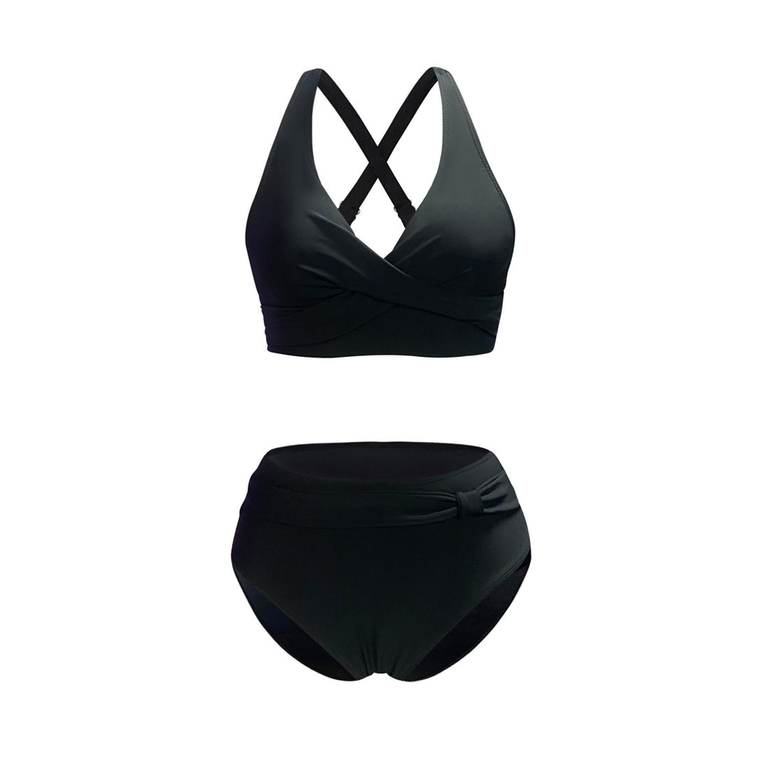 Damen Sportliches Bikini-Set mit trendigem Schnitt und modernem Grafikdesign R&B