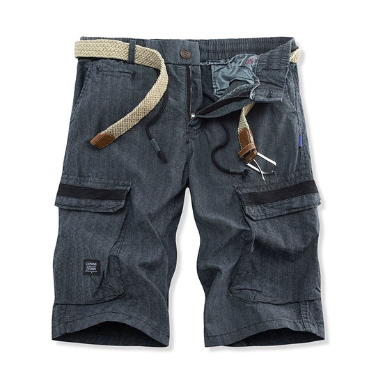 Herren Cargo-Shorts mit praktischem Gummizug und mehreren Taschen R&B
