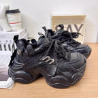 Damen Trendige Chunky Sneakers mit atmungsaktiver Mesh-Oberfläche und innovativer Dämpfung