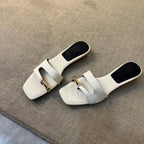 Damen Elegante und komfortable Clogs mit modischem Riemchen R&B