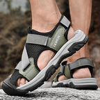 Damen Atmungsaktive Sport-Sandalen mit rutschfester Sohle und verstellbaren Riemen R&B