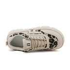 Damen Chunky Sneakers mit lässigem Leoparden-Design und komfortabler Dämpfung R&B