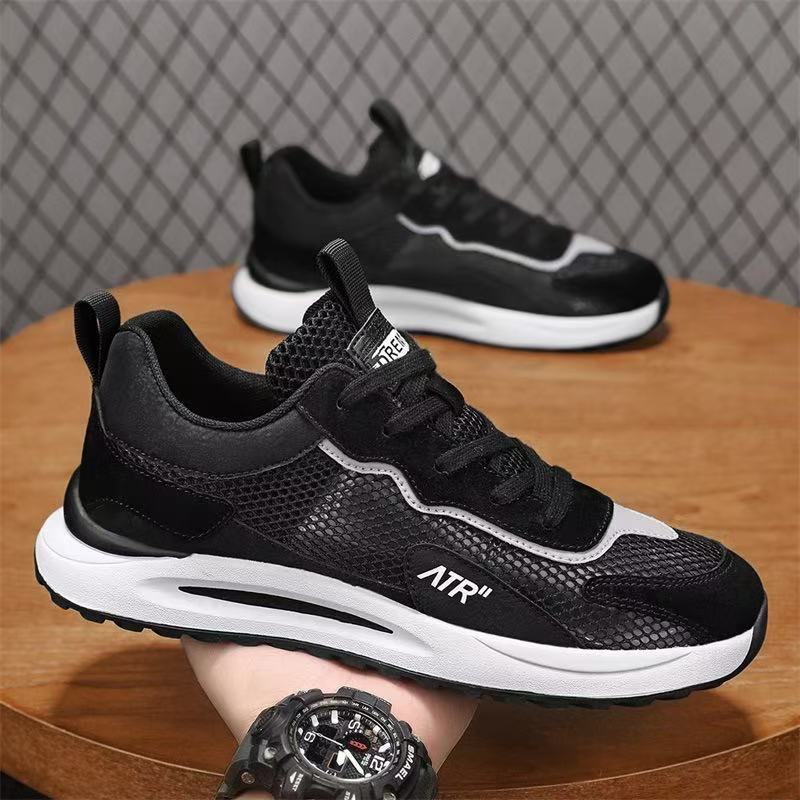 Damen Sportliche Freizeit-Schuhe mit atmungsaktiver Mesh-Oberfläche und robustem Fußbett