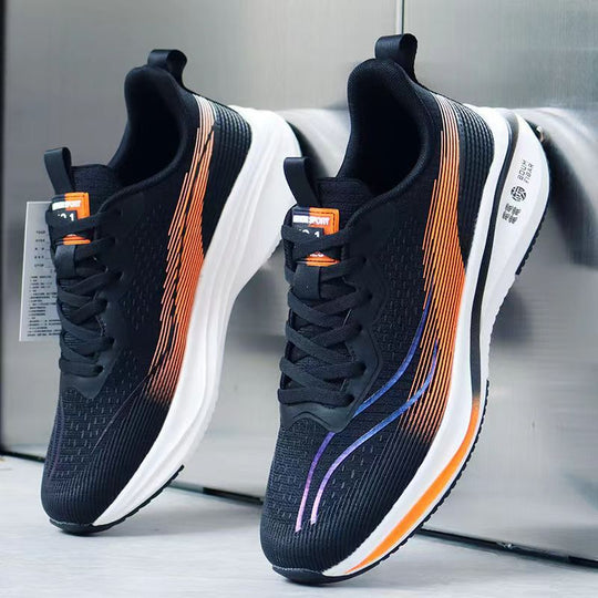 Damen Sportliche Laufschuhe mit dämpfendem Komfort und atmungsaktiver Oberflächenstruktur R&B