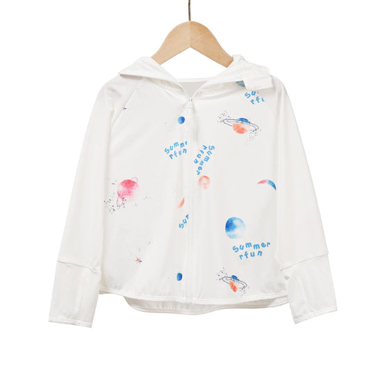 Jungen UV-Schutz Kapuzenjacke R&B
