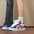 Damen Sneaker im modernen Sternen-Design R&B