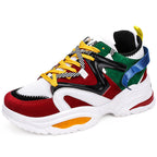 Damen sportliche Sneakers mit innovativem Design und farbenfrohen Akzenten
