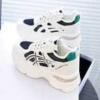 Damen Sportliche Sneaker mit atmungsaktivem Mesh und dämpfender Sohle