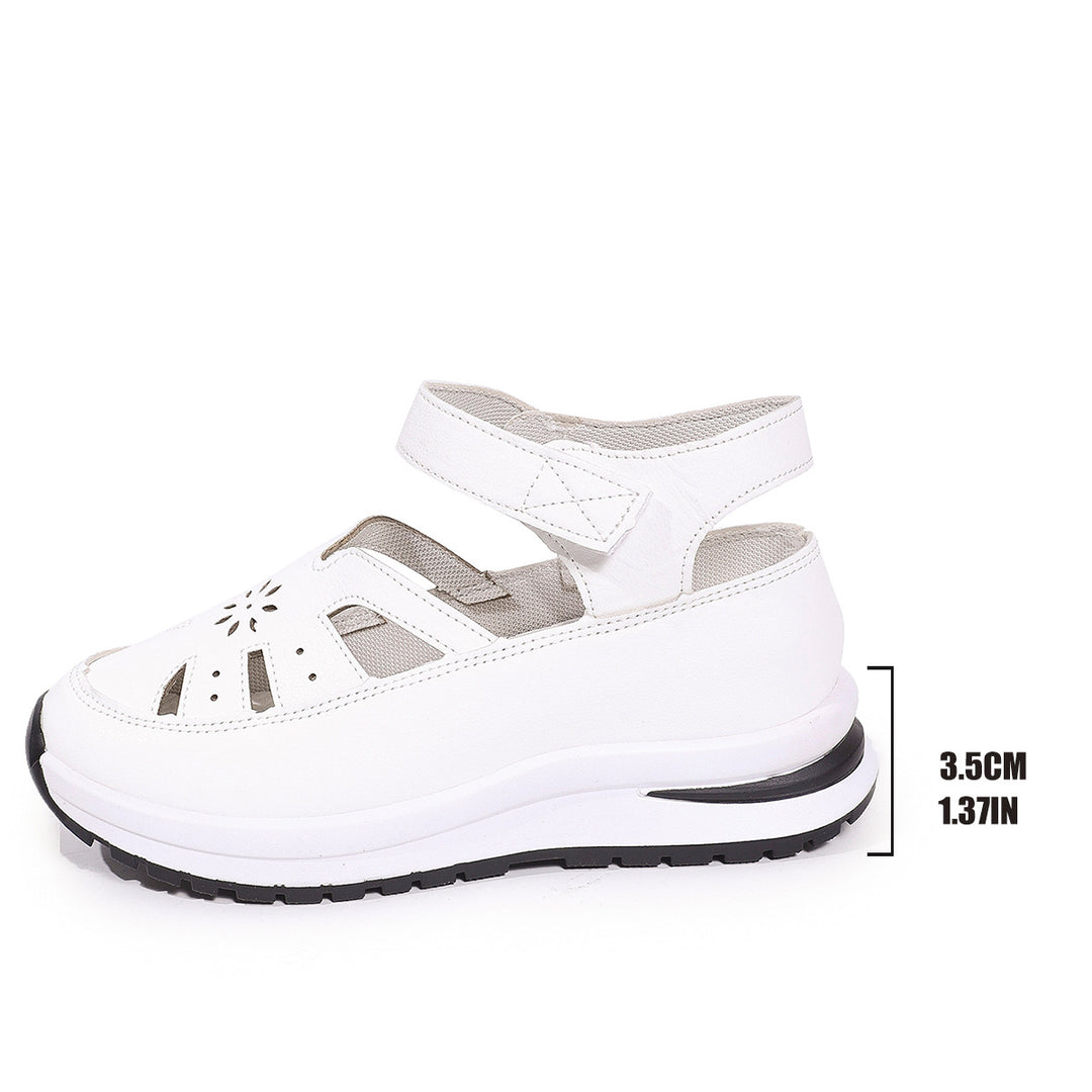 Damen orthopädische Sandalen mit verstellbarem Riemen und atmungsaktivem Obermaterial R&B