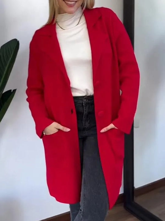 Damen Elegante und bequeme Übergangsjacke mit praktischen Taschen R&B