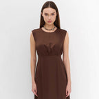 Damen Maxikleid mit elegantem Schnitt und raffinierter Taillierung R&B