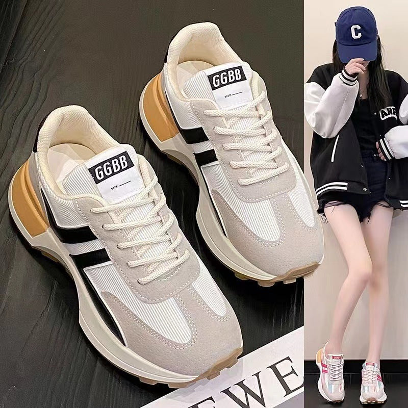 Damen Sportliche Freizeitsneaker mit atmungsactivem Obermaterial und rutschfester Laufsohle R&B