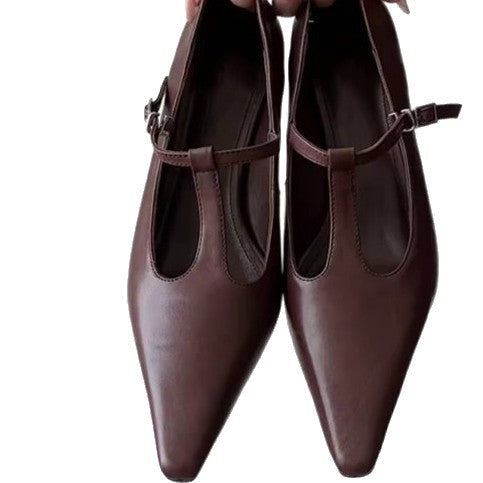Damen elegante Slingback-Pumps mit modischem Schlitzdesign R&B