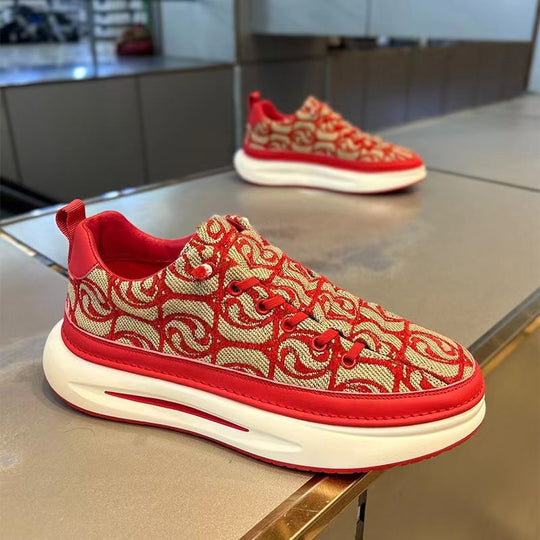 Damen modische Sneakers mit komfortabler Dämpfung und atmungsaktiven Obermaterialien R&B