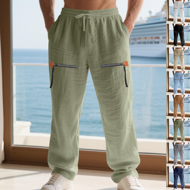 Freizeithose Herren mit verstellbarem Bund und praktischen Taschen