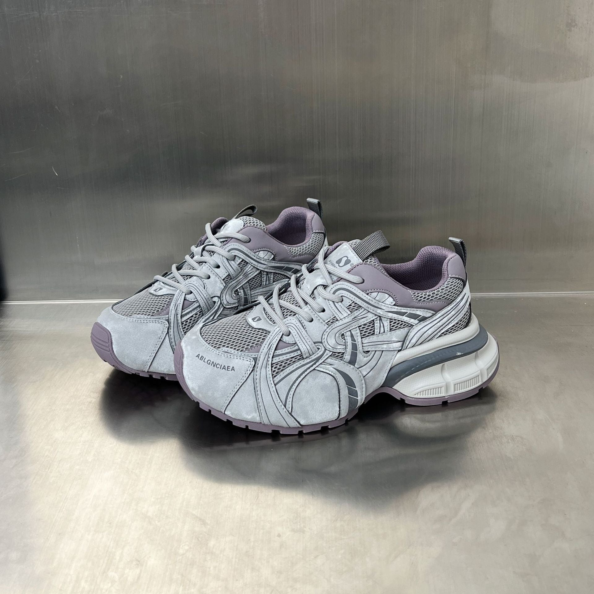 Damen Sportliche Sneakers mit atmungsaktivem Mesh-Obermaterial und innovativem Dämpfungssystem R&B