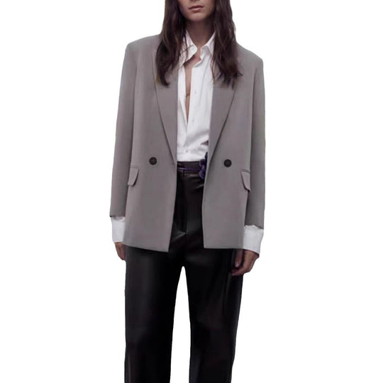 Damen Modischer und eleganter Oversized Blazer R&B