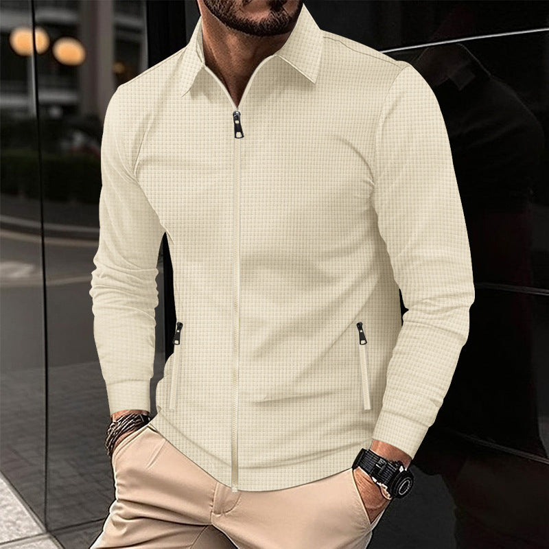Herren atmungsaktive Smart Casual Jacke R&B