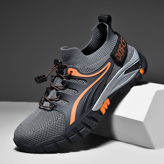Damen Sportliche Outdoor-Sneaker mit atmungsaktivem Mesh-Obermaterial und rutschfester Sohle R&B