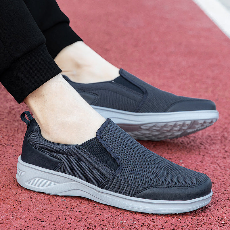 Damen Elastische Slip-On Sneakers mit atmungsaktivem Mesh-Obermaterial R&B