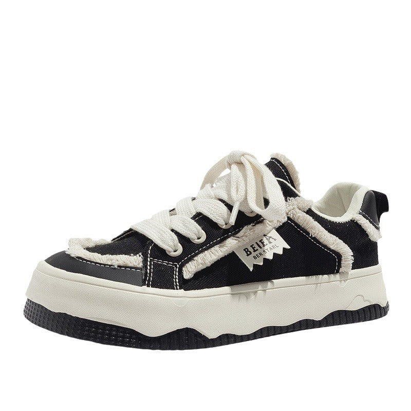 Damen Sneaker mit innovativem Fleece-Design und rutschfester Sohle