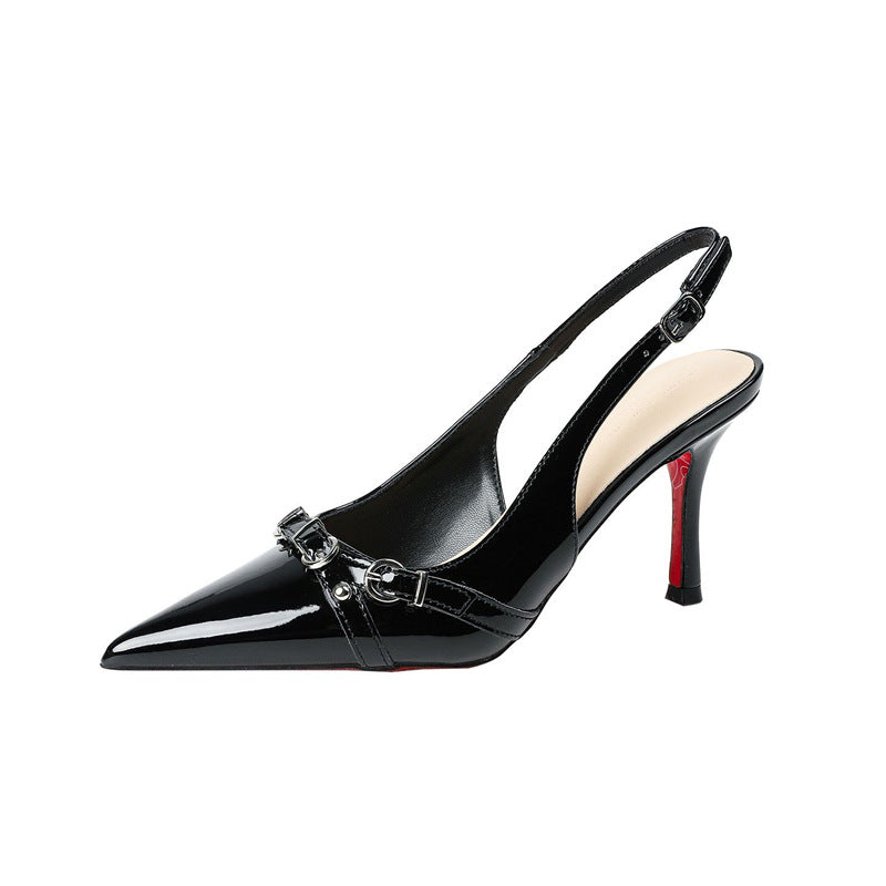 Damen Slingback High Heels mit elegantem Riemendesign R&B