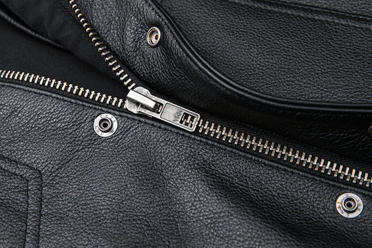 Herren elegante weste mit praktischen Taschen und Stehkragen R&B