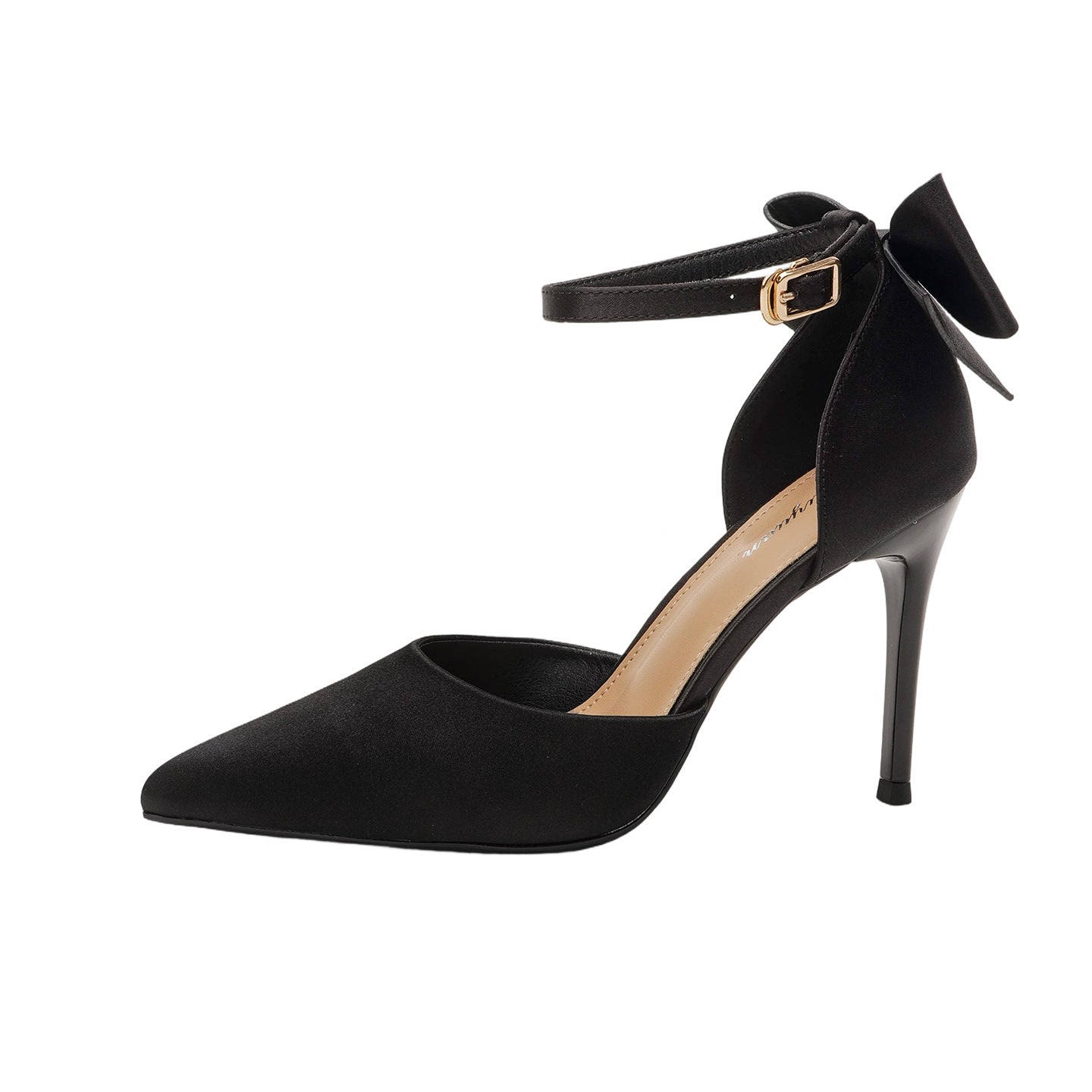 Damen schicke High Heels mit dekorativem Schleifenverschluss