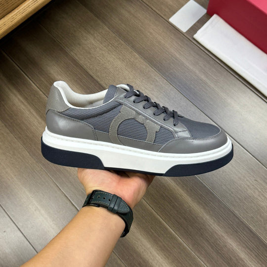 Damen modische Sneakers mit robustem Profil und strapazierfähiger Gummisohle R&B