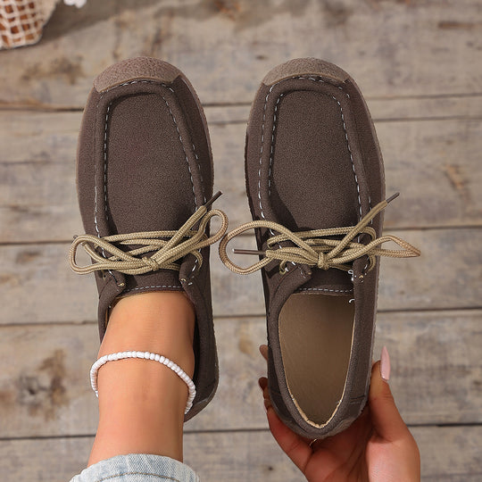 Damen Sneakers im lässigen Design mit komfortabler Schnürung und rutschfester Sohle R&B