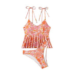Damen Bikiniset mit voluminösem Rüschendesign R&B