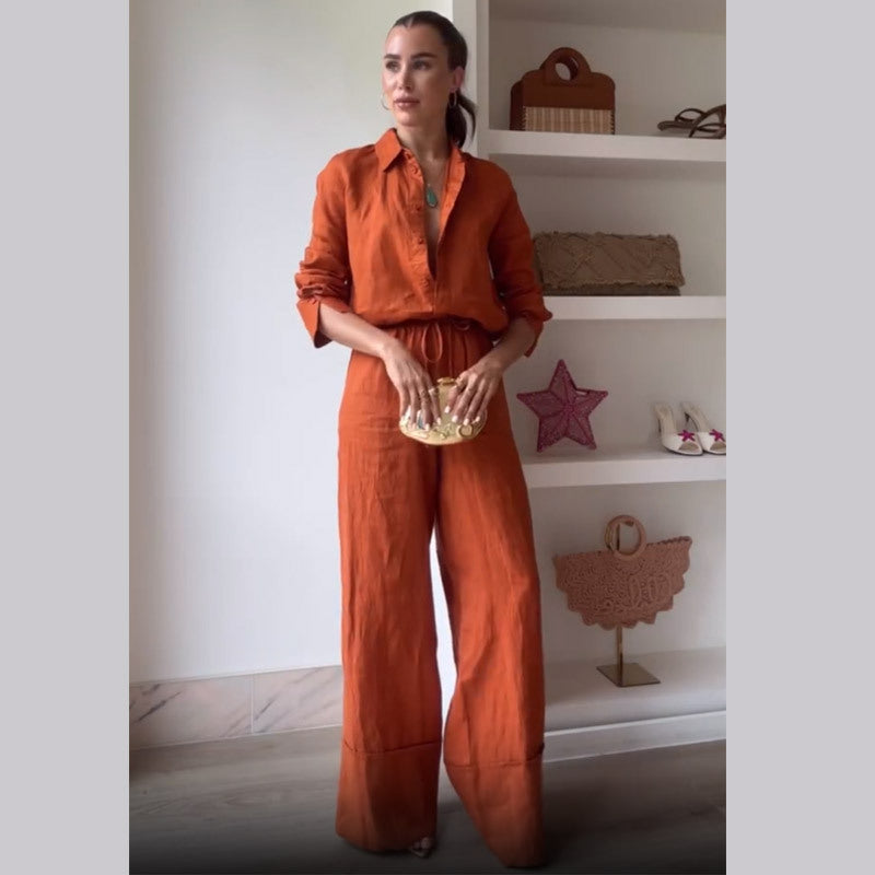 Damenlässiger Jumpsuit im eleganten Casual-Look R&B