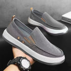 Damen Bequeme Slip-On Sneakers mit atmungsaktiver Oberflächenstruktur R&B