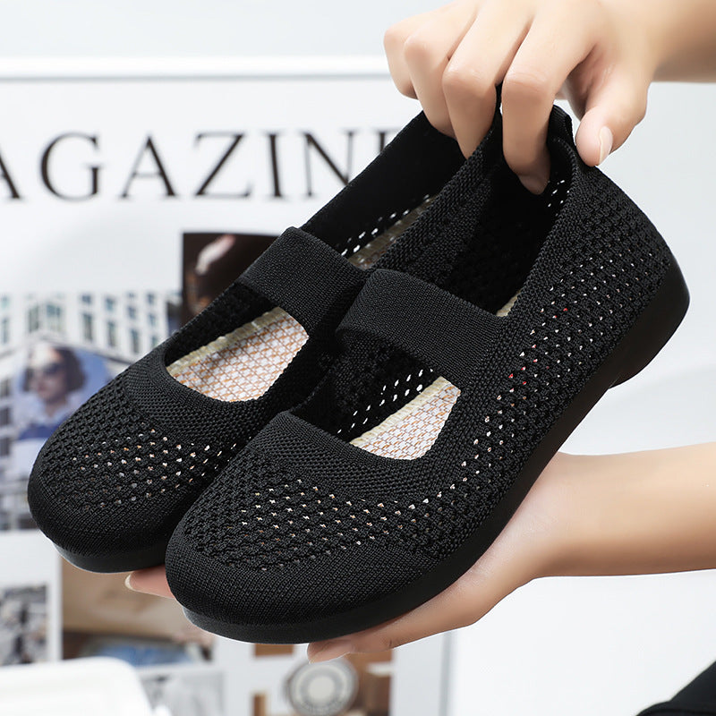Damen atmungsaktive und leichte Freizeitschuhe R&B