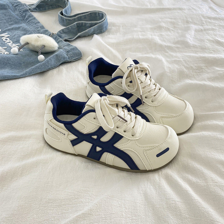 Damen Freizeitsneaker mit atmungsaktiven Mesh-Einsätzen und rutschfester Sohle