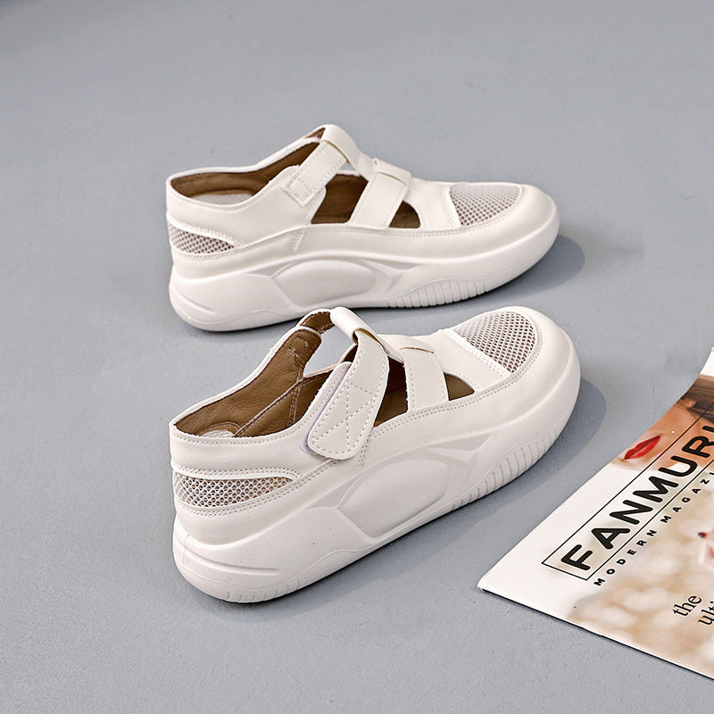 Damen Sportliche Freizeitschuhe mit verstellbarem Klettverschluss und atmungsaktivem Obermaterial R&B