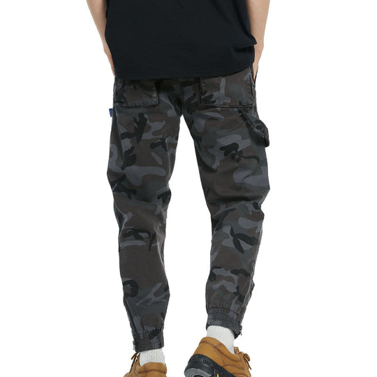 Herren Cargohose mit praktischen Taschen und Bündchen R&B