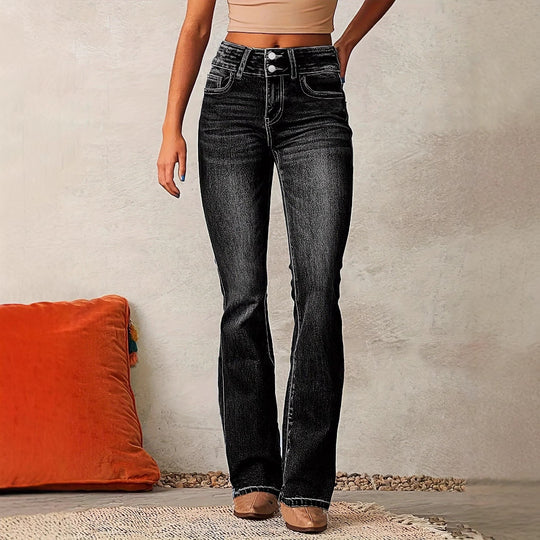 Damen Flared Jeans R&B