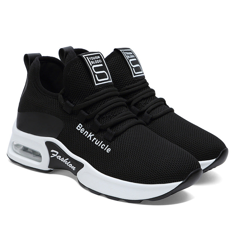 Damen Atmungsaktive Lifestyle-Sneaker mit dämpfender Luftpolstersohle R&B