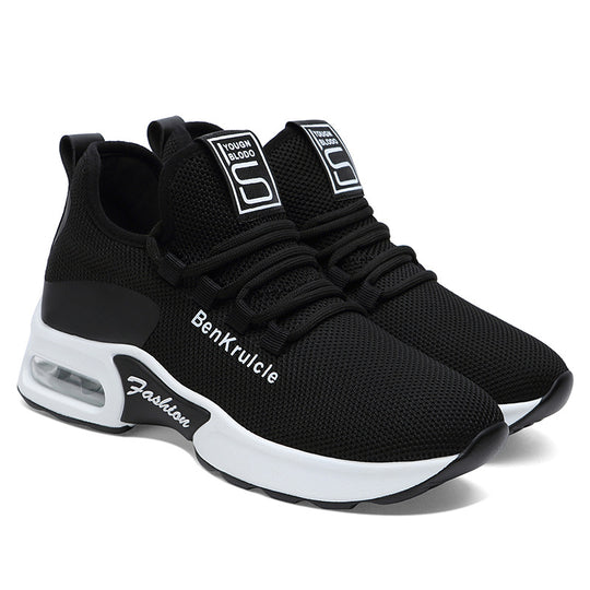 Damen Atmungsaktive Lifestyle-Sneaker mit dämpfender Luftpolstersohle R&B